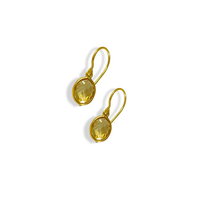 9K Gold | Citrine Earrings