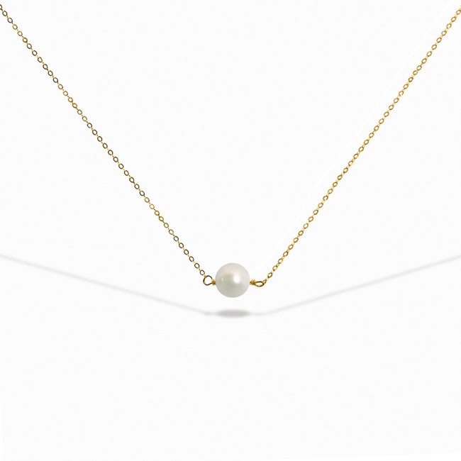 Gold | Pearl Necklace