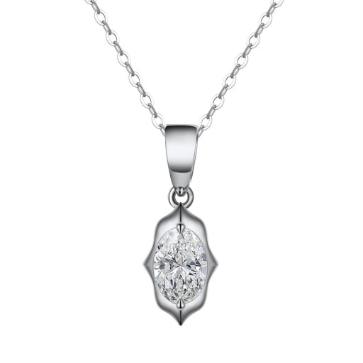 Gold plated | Diamond Pendant & Chain