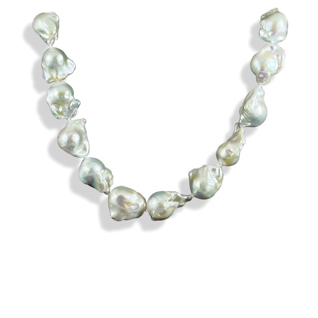 Baroque Pearl Necklace - A Timeless Statement Piece