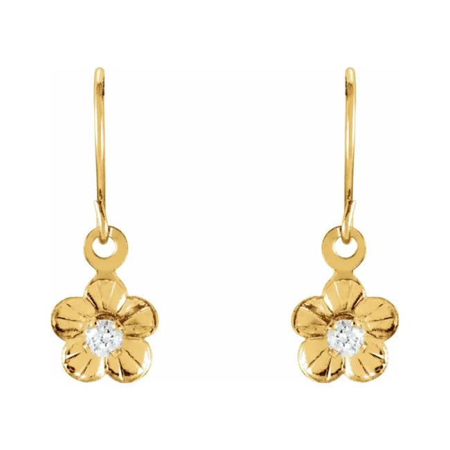 Gold |Youth Daisy Earrings